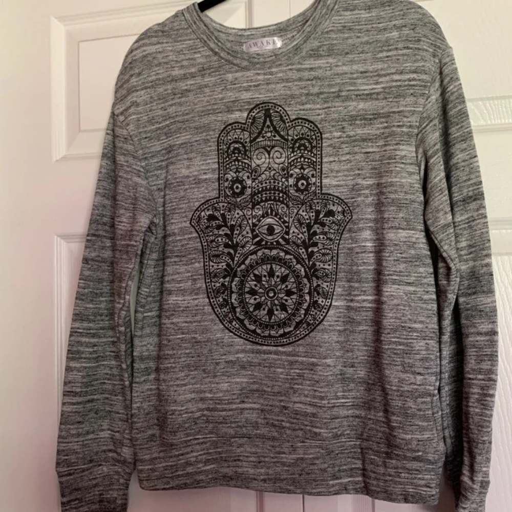 A.W.A.K.E. Sweatshirt size S All Seeing Eye